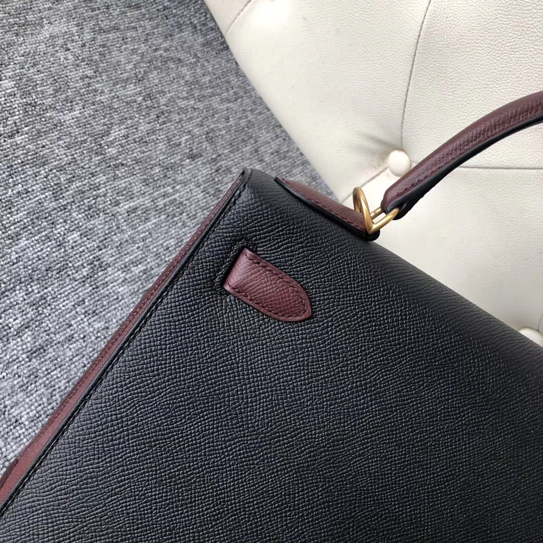 Australia Hermes Kelly 28cm Hss CK89 CK55愛馬仕紅 Rouge H 拉絲金扣