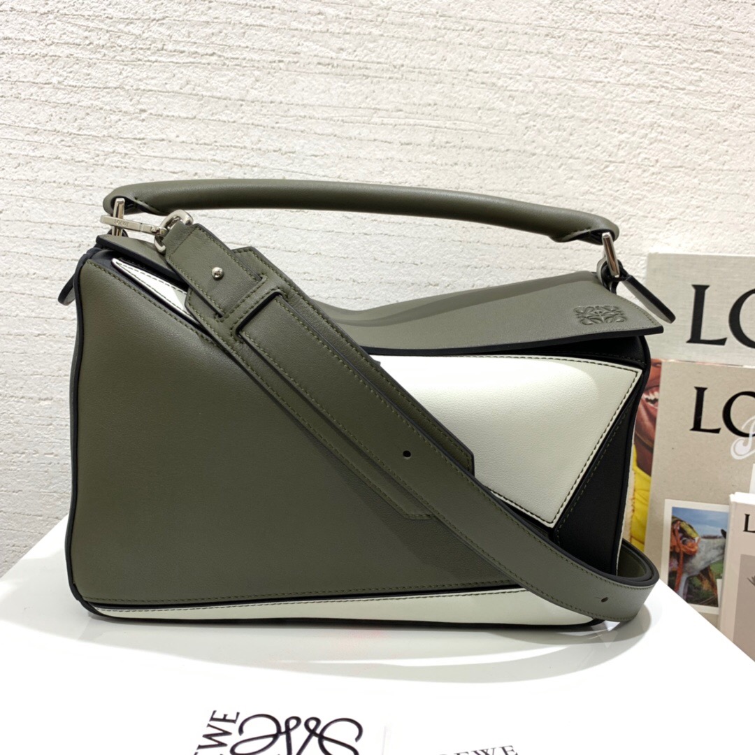 羅意威puzzle中號小號尺寸對比 LOEWE Puzzle Small Bag