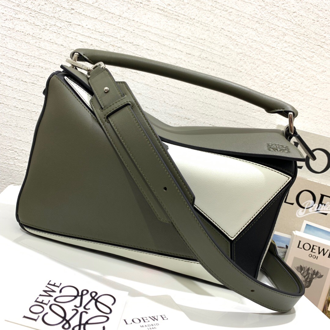 羅意威puzzle中號小號尺寸對比 LOEWE Puzzle Small Bag