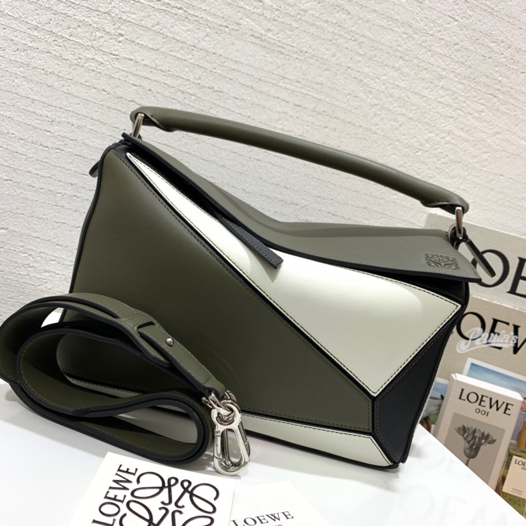 羅意威puzzle中號小號尺寸對比 LOEWE Puzzle Small Bag