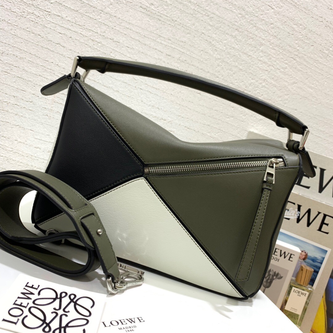 羅意威puzzle中號小號尺寸對比 LOEWE Puzzle Small Bag