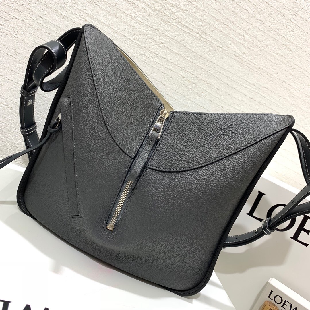 臺灣臺北市羅意威吊床包價格 Loewe Hammock Hammock Small Bag 铁灰色