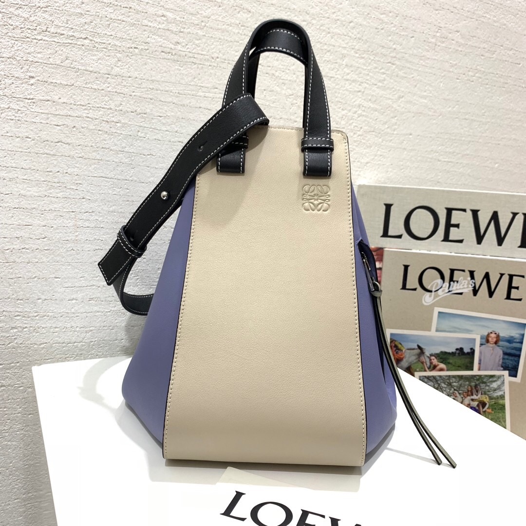 羅意威吊床小號和中號 Loewe Hammock Small Bag Light Oat/Sage