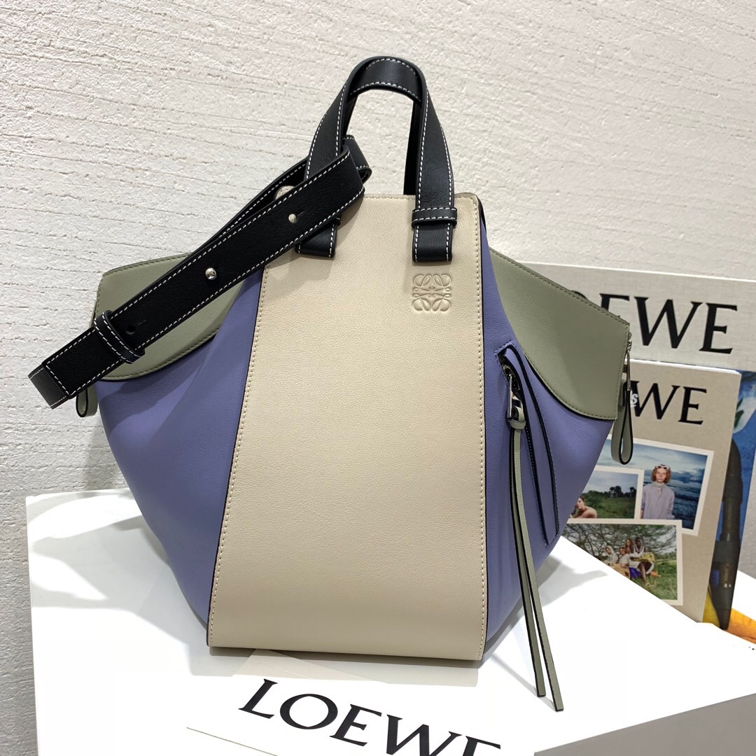 羅意威吊床小號和中號 Loewe Hammock Small Bag Light Oat/Sage