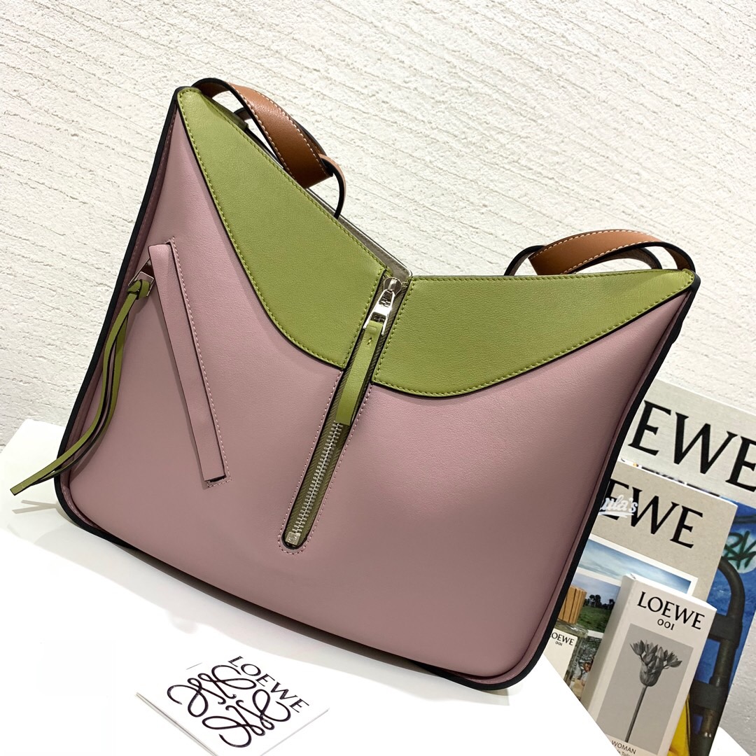 臺灣羅意威新款包包圖片 Loewe Hammock Small Bag lilac/gold