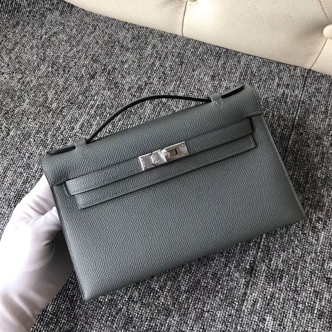 Melbourne Australia Hermes MiniKelly Pochette CC63杏綠色 Vert Amande