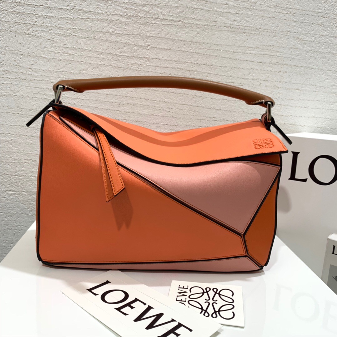 羅意威puzzle 小號和中號對比 loewe Puzzle Small Bag