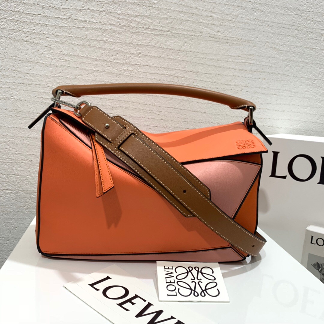 羅意威puzzle 小號和中號對比 loewe Puzzle Small Bag