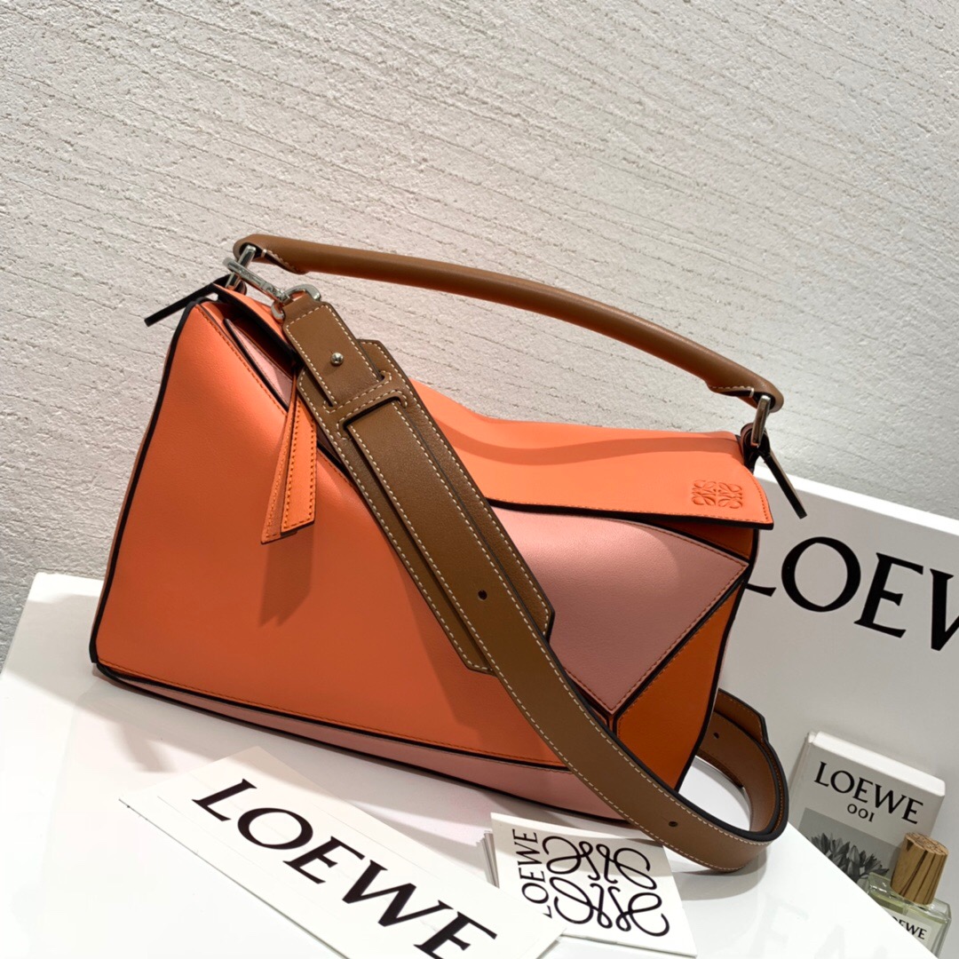 羅意威puzzle 小號和中號對比 loewe Puzzle Small Bag