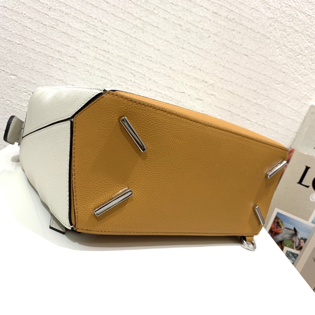 羅意威幾何包中號尺寸大小 價格和圖片 loewe Puzzle Small Bag