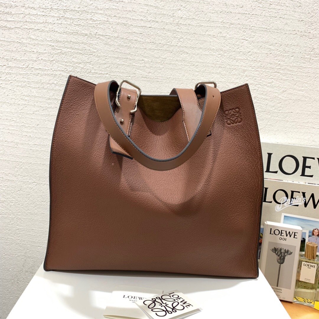 羅意威購物袋價格及圖片 男女通用款LOEWE Buckle tote bag