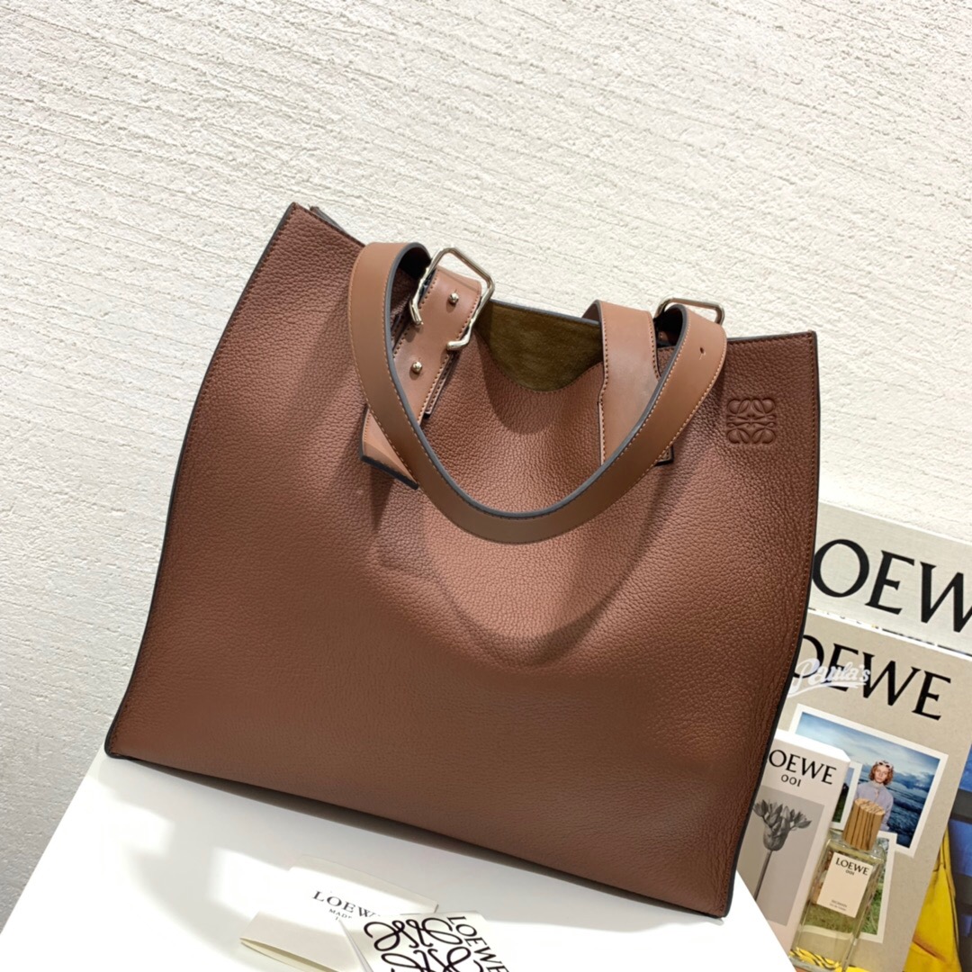 羅意威購物袋價格及圖片 男女通用款LOEWE Buckle tote bag