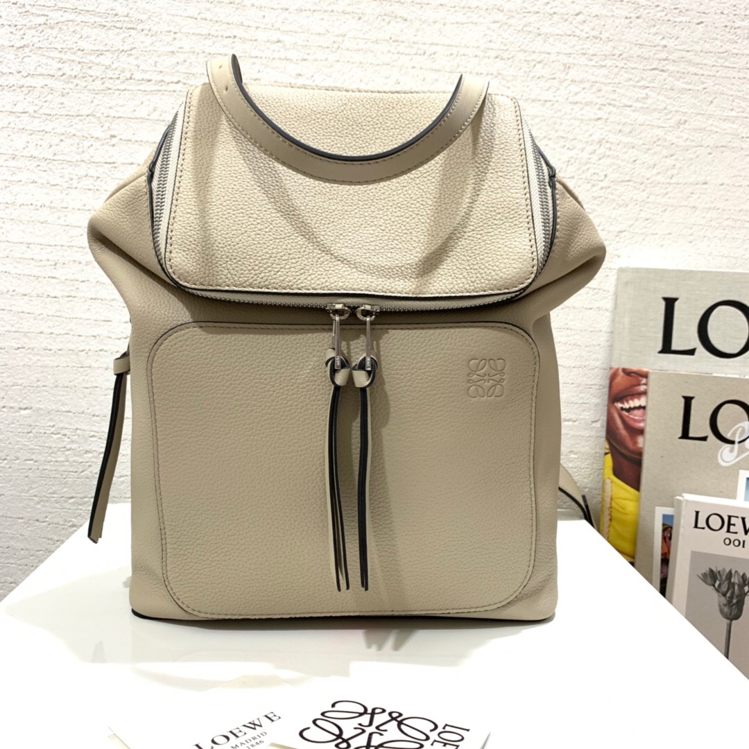 羅意威雙肩包價格及圖片 LOEWE Goya Small Backpack Light Oat