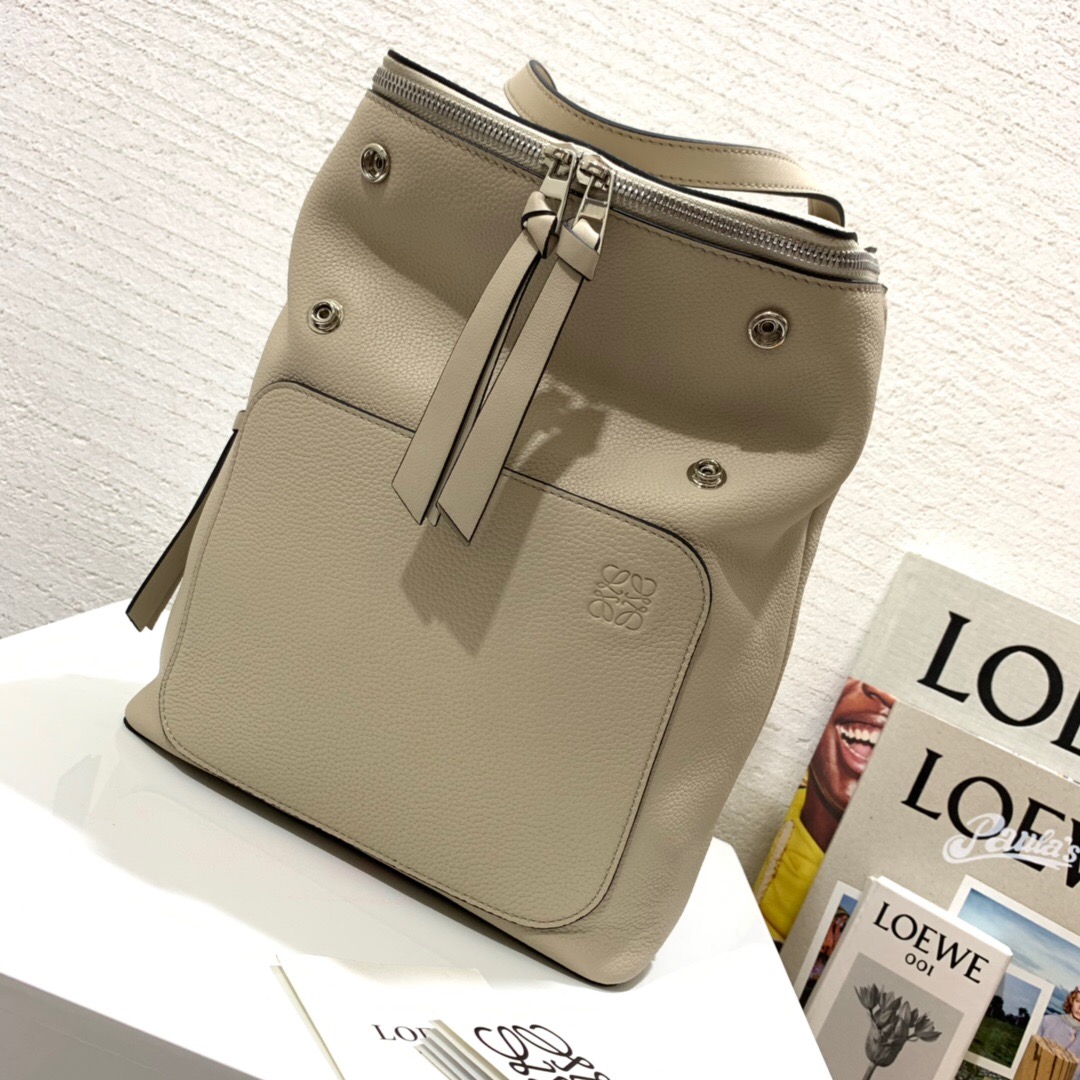 羅意威雙肩包價格及圖片 LOEWE Goya Small Backpack Light Oat