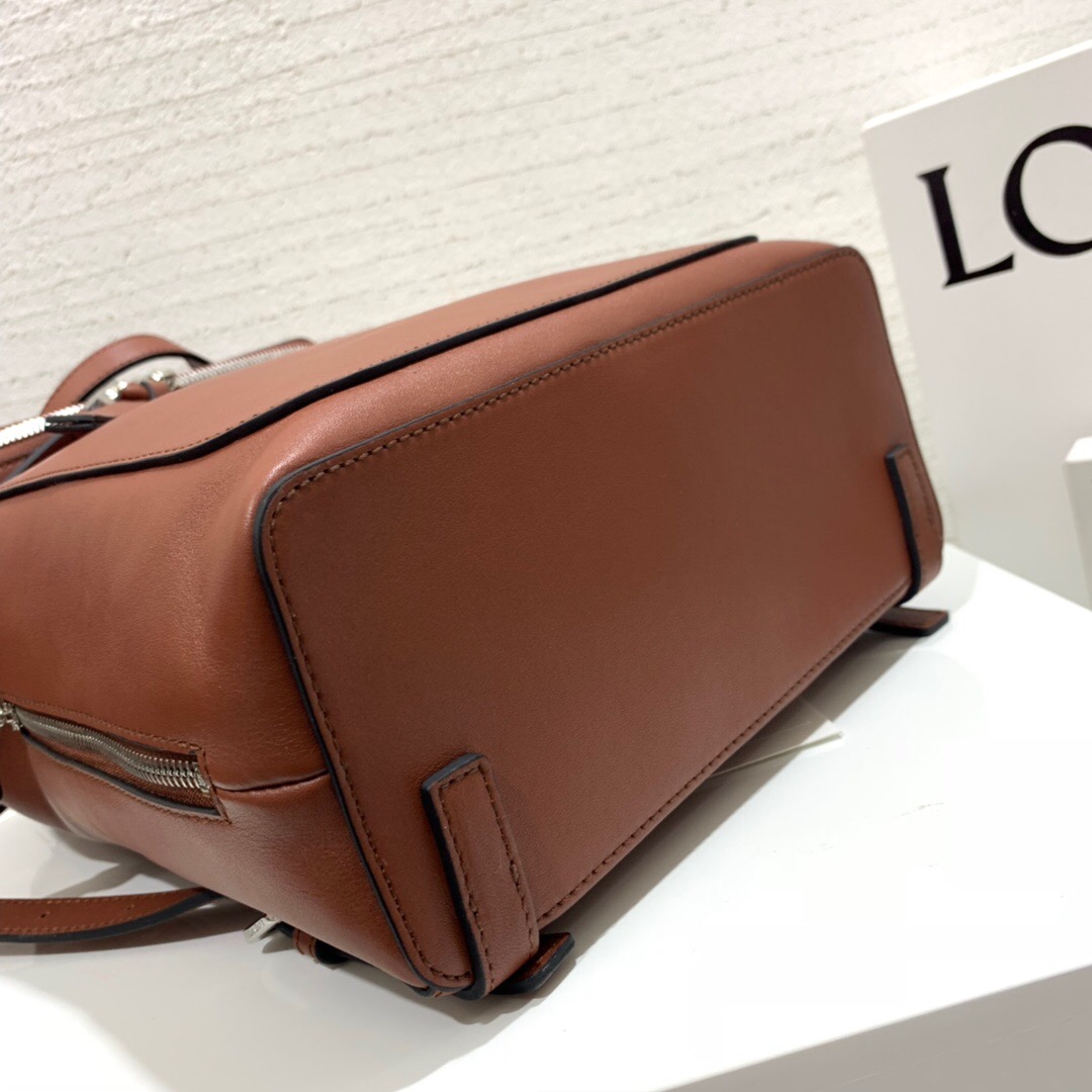 羅意威女士雙肩包價格 LOEWE Goya Small Backpack Rust Color