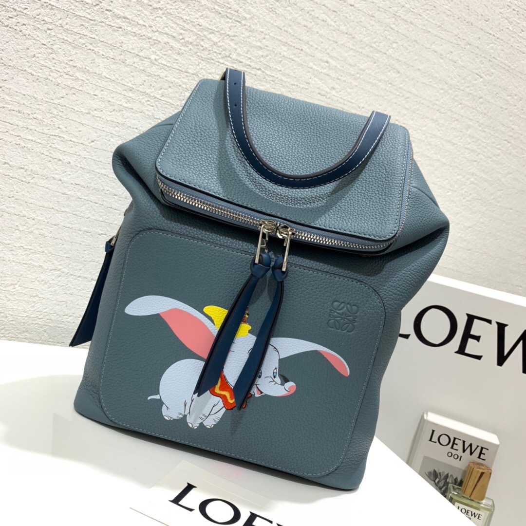 羅意威小飛象雙肩包細節 LOEWE Goya Small Backpack