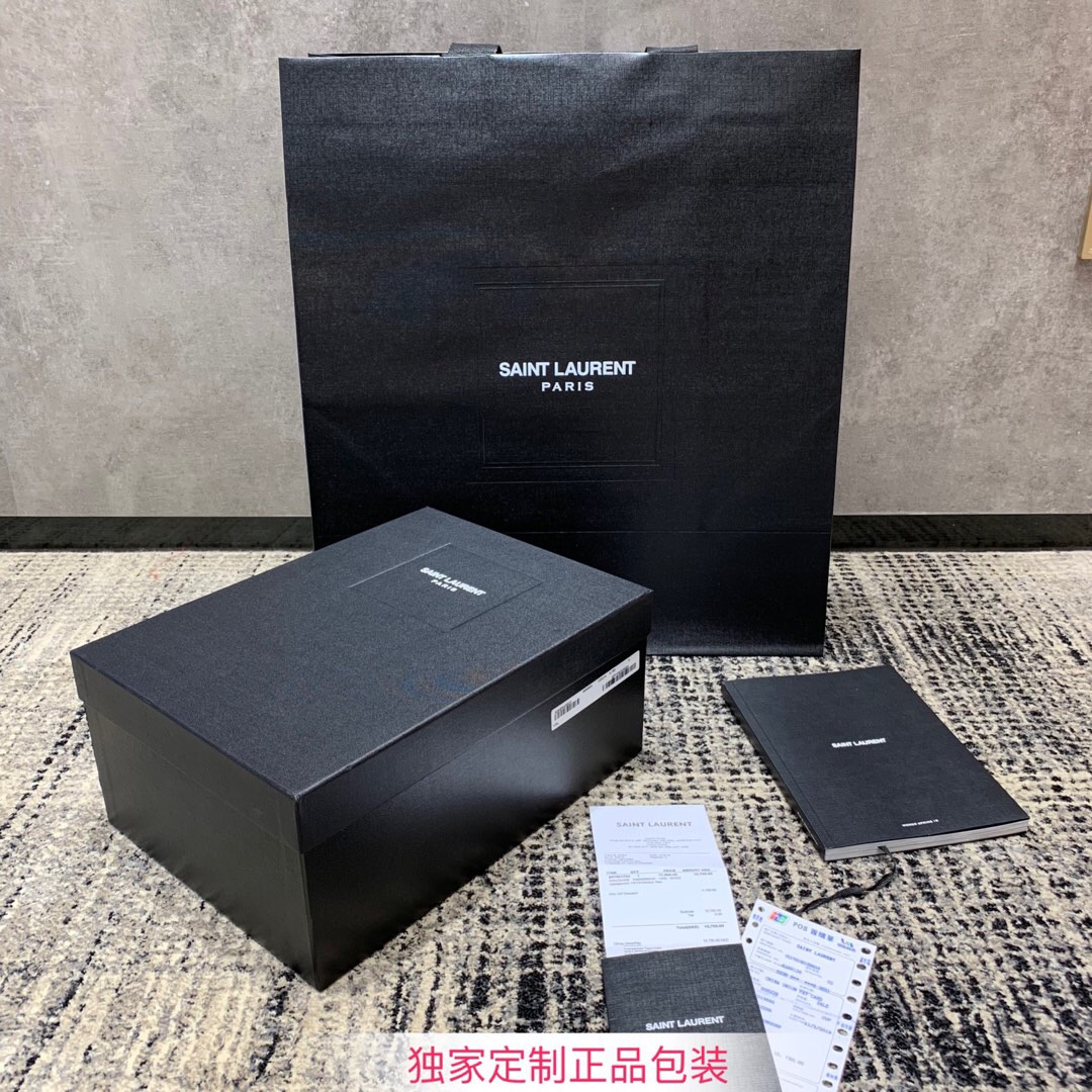 SAINT LAURENT YSL NIKI BABY IN CRINKLED VINTAGE LEATHER