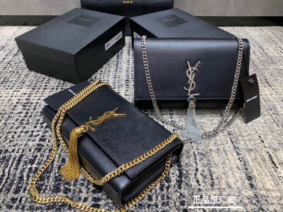 saintlaurent包包中文官網 聖羅蘭 YSL 中號KATE MONOGRAM 流蘇手袋