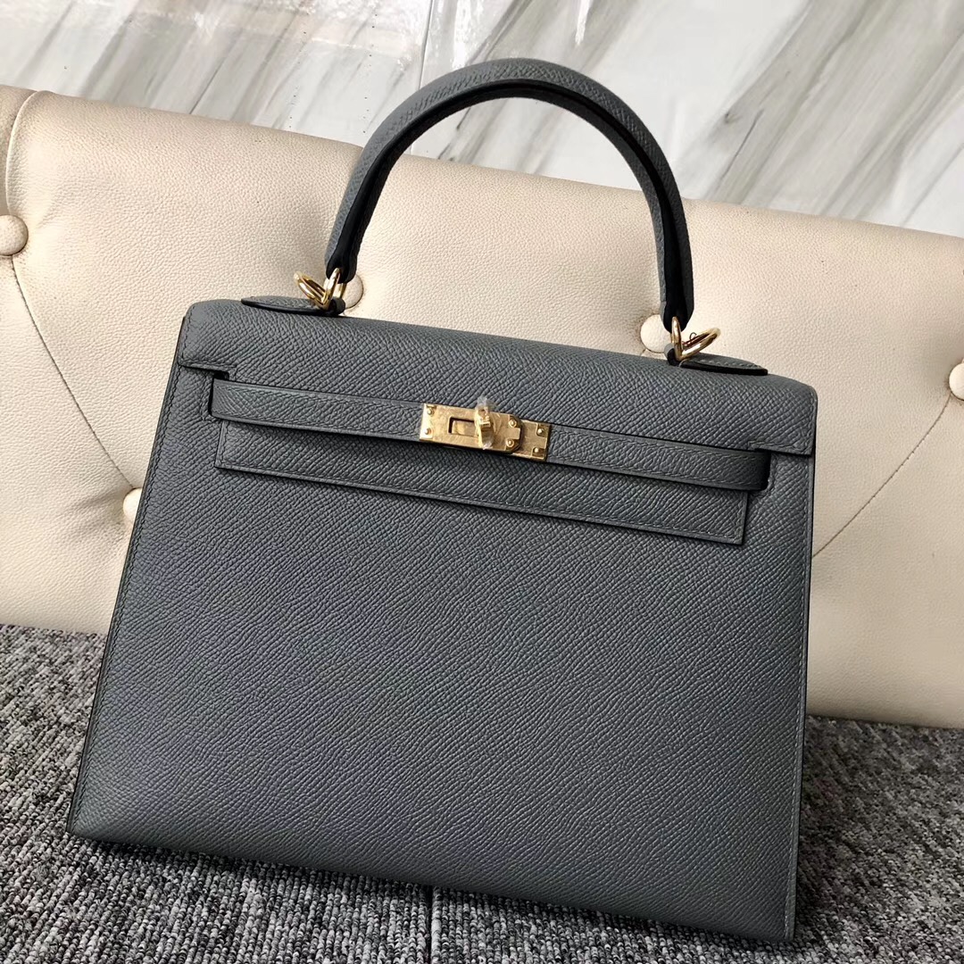 Sydney, Australia Hermes Kelly 25cm Epsom CC63 Vert Amande 杏綠色