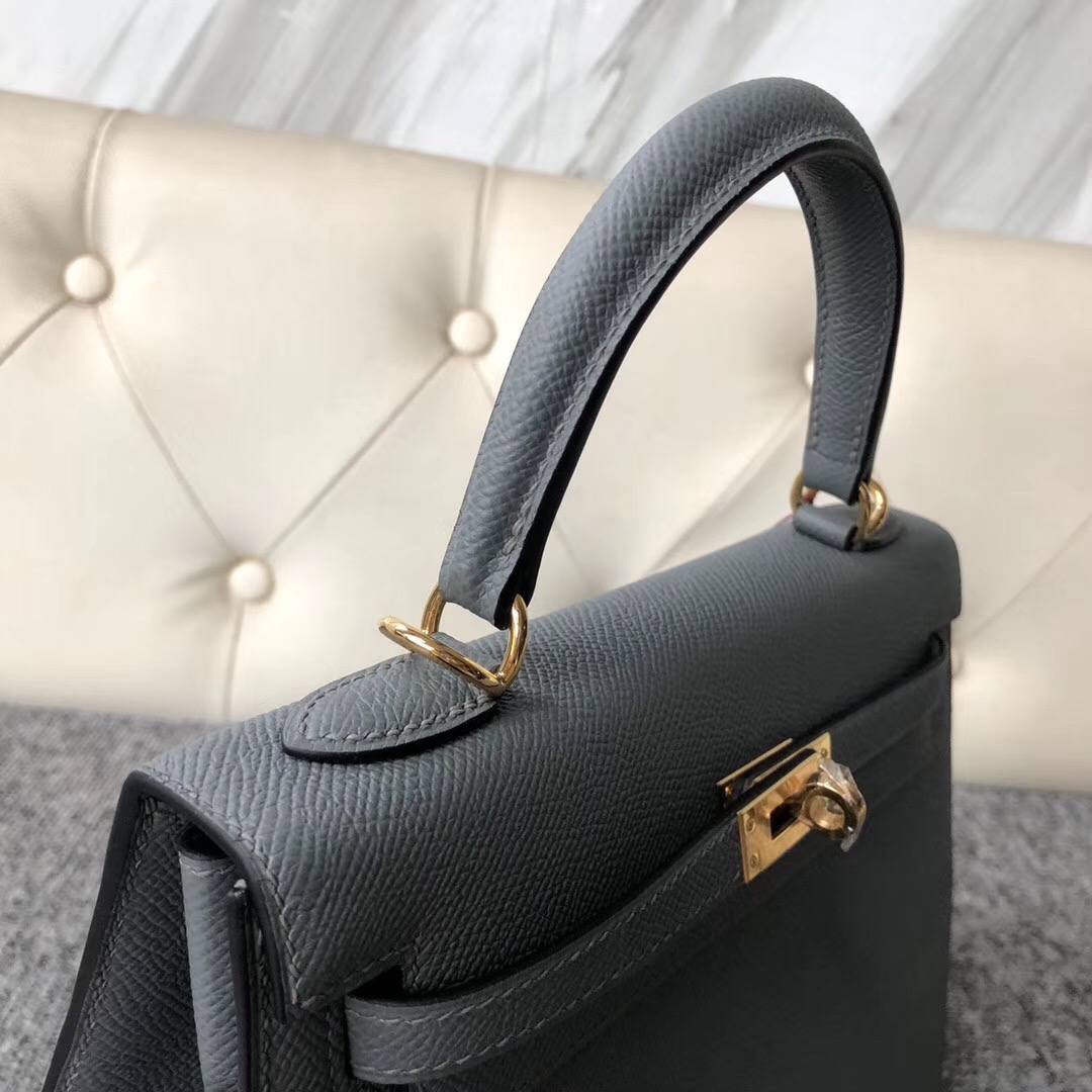 Sydney, Australia Hermes Kelly 25cm Epsom CC63 Vert Amande 杏綠色