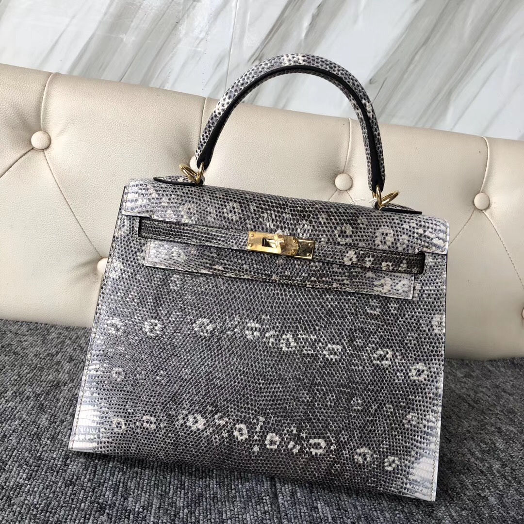 Melbourne Australia Hermes Hermes Kelly 25cm Lizard 01自然色