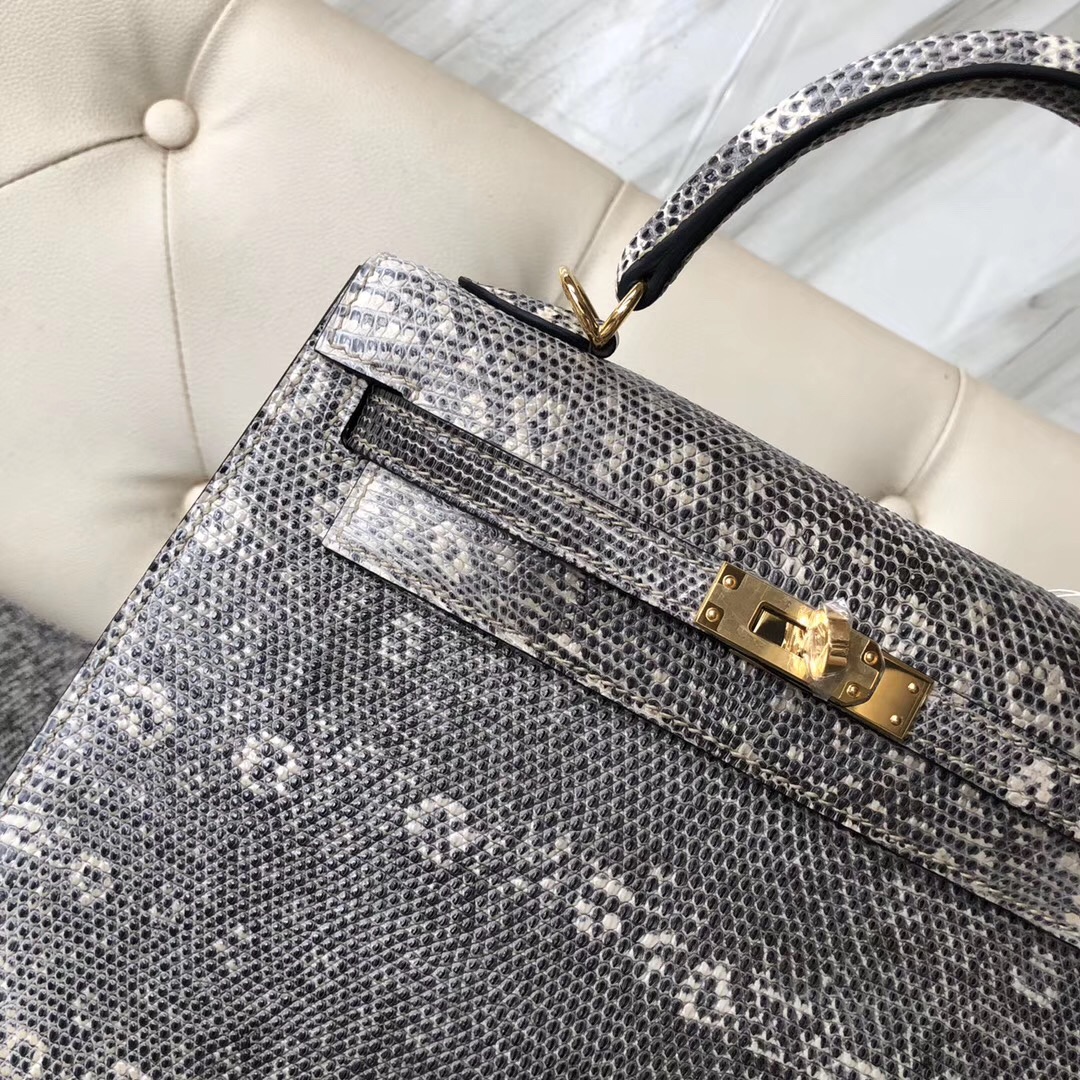 Melbourne Australia Hermes Hermes Kelly 25cm Lizard 01自然色