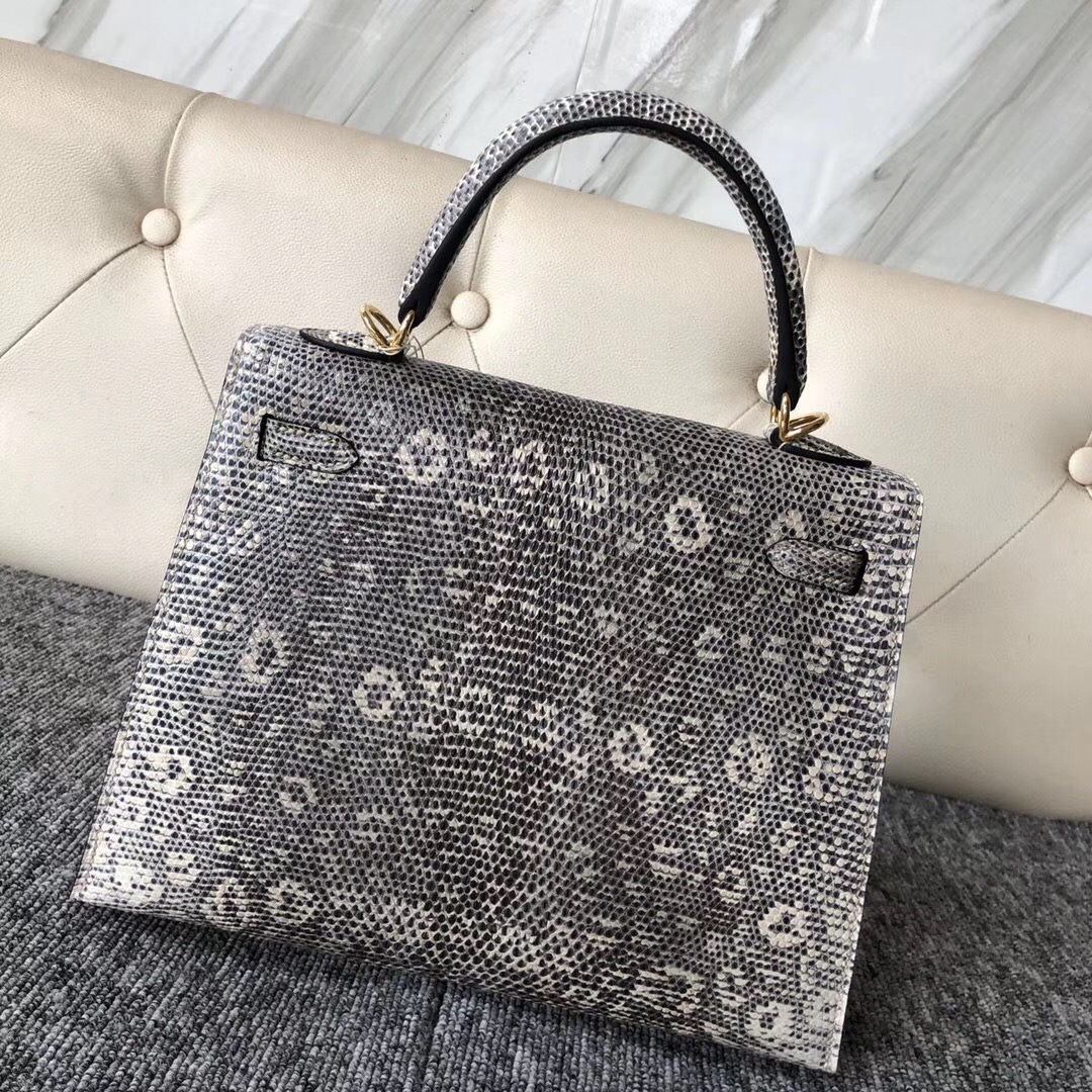 Melbourne Australia Hermes Hermes Kelly 25cm Lizard 01自然色