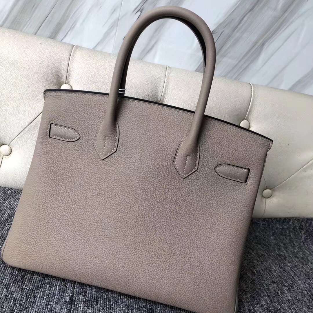 New jersey USA Hermes Birkin 30cm togo CK81斑鳩灰 Gris Tourterelle