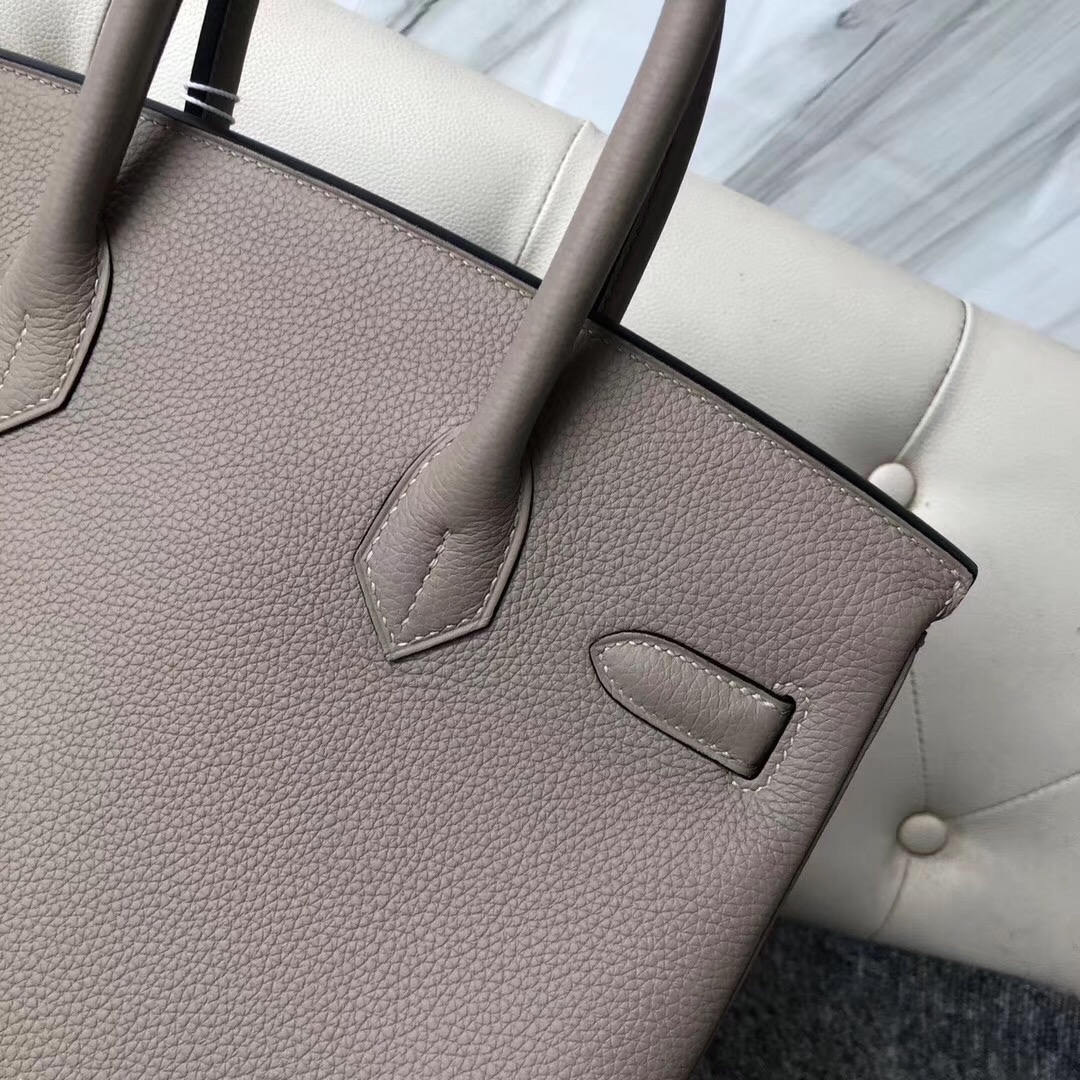 New jersey USA Hermes Birkin 30cm togo CK81斑鳩灰 Gris Tourterelle