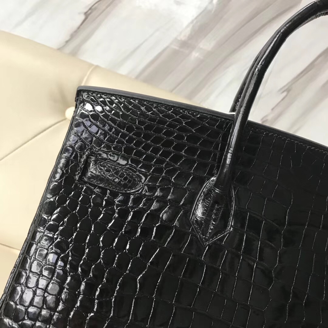 香港觀塘區愛馬仕 Hong Kong Hermes Birkin 35cm 澳洲灣鱷 CK89黑色