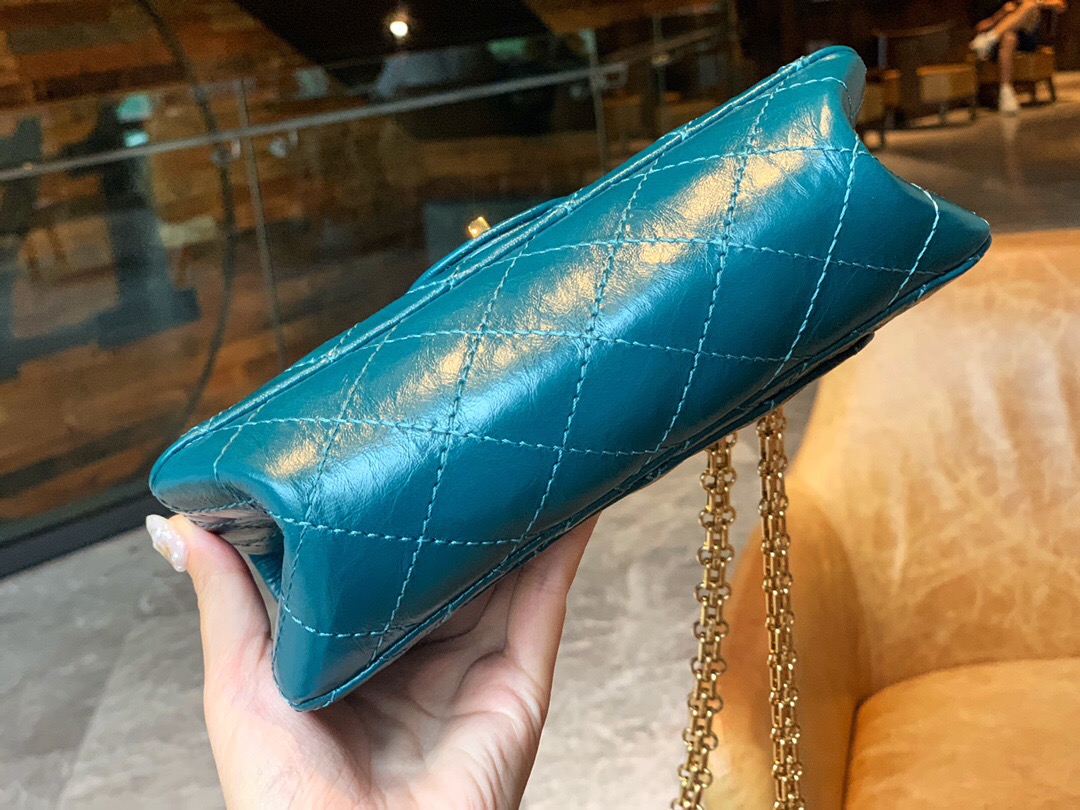 臺灣香奈兒包包 口蓋包 Large 2.55 handbag  montebello 胎牛皮