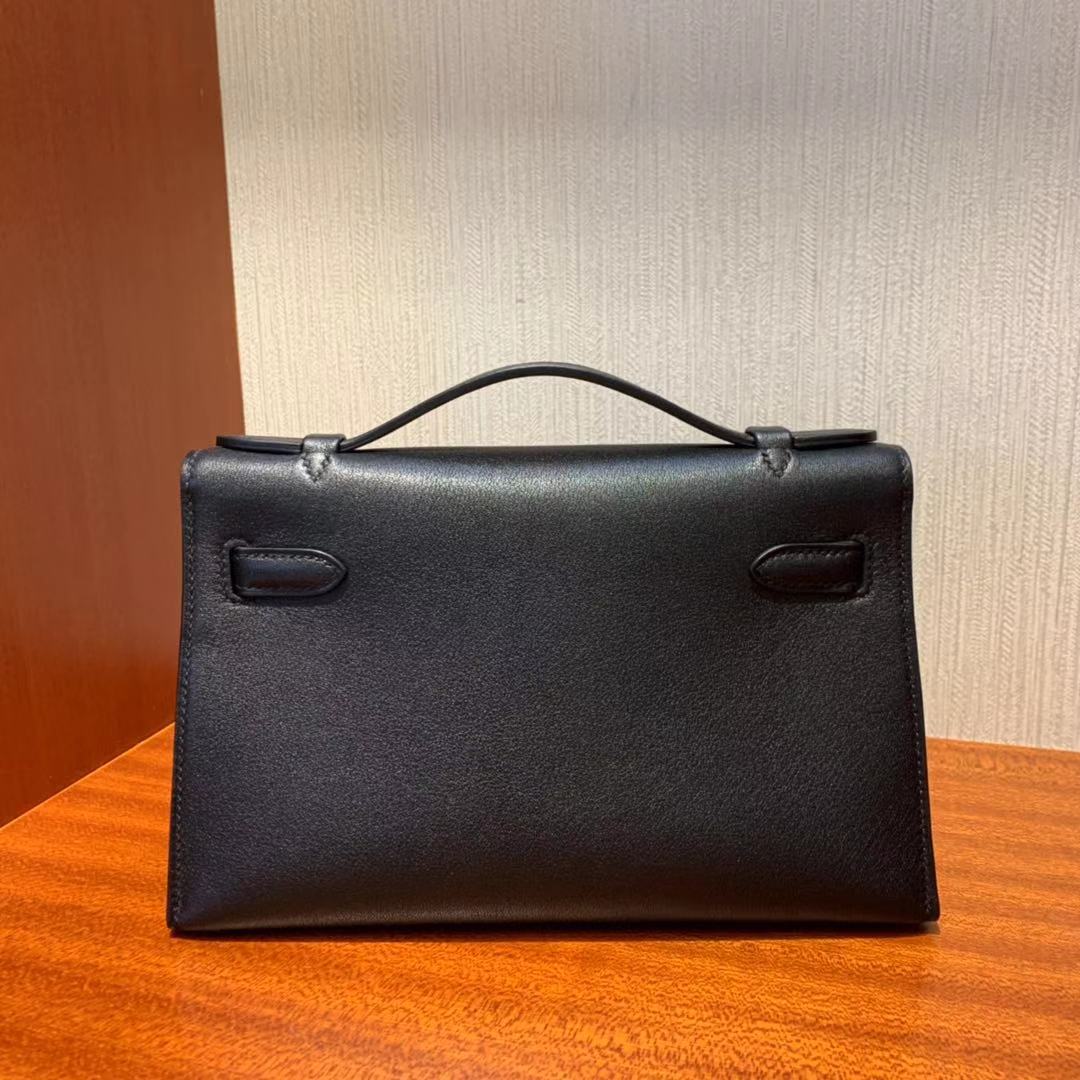 Hong Kong Hermes Mini Kelly Pochette 22cm 壹代 CK89 Swift calfskin 皮