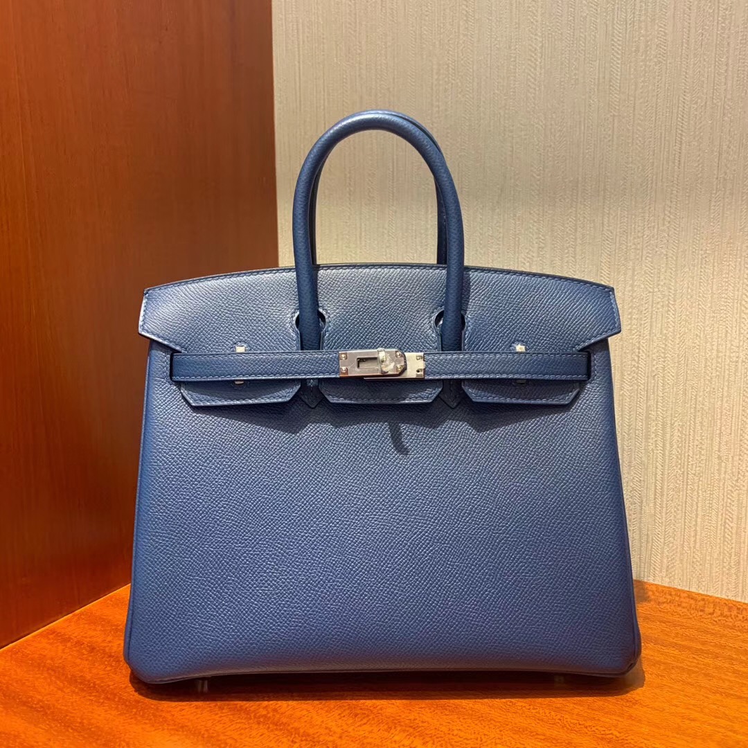 Bellavita 寶麗廣場 愛馬仕鉑金包 Hermes Birkin 25cm S4深邃藍 Blue deep