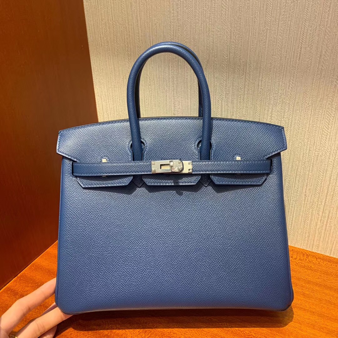 Bellavita 寶麗廣場 愛馬仕鉑金包 Hermes Birkin 25cm S4深邃藍 Blue deep