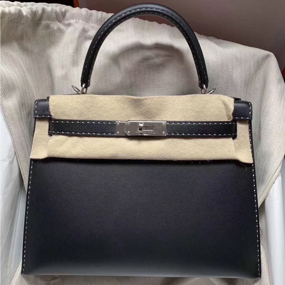 Hermes Kelly Miss u最新2019限量款 graine Monsieur Hermes Kelly 25cm