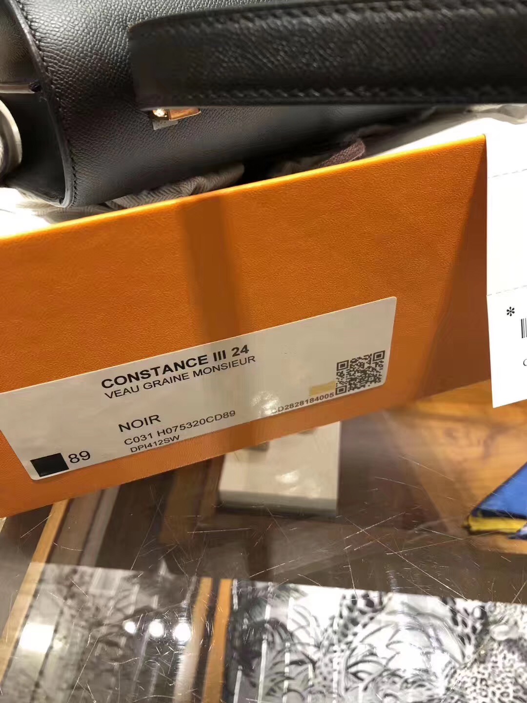 臺灣新北市 Hermes Constance 19cm 愛馬仕最新皮革 Graine Monsieur