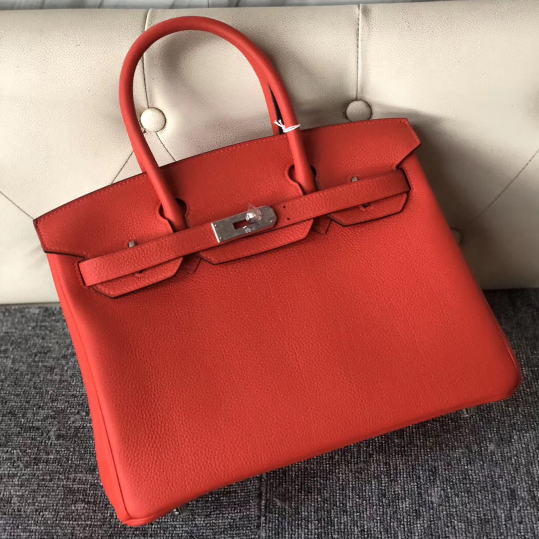 鉑金包新加坡官網 Singapore Hermes Birkin 30cm 新顏色 S3心紅色 Rose De Coeur