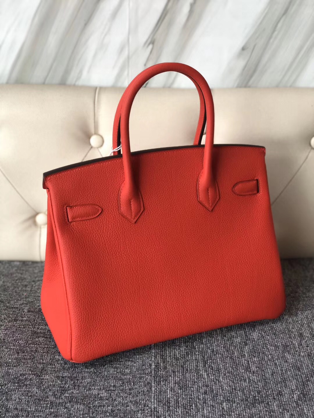 鉑金包新加坡官網 Singapore Hermes Birkin 30cm 新顏色 S3心紅色 Rose De Coeur