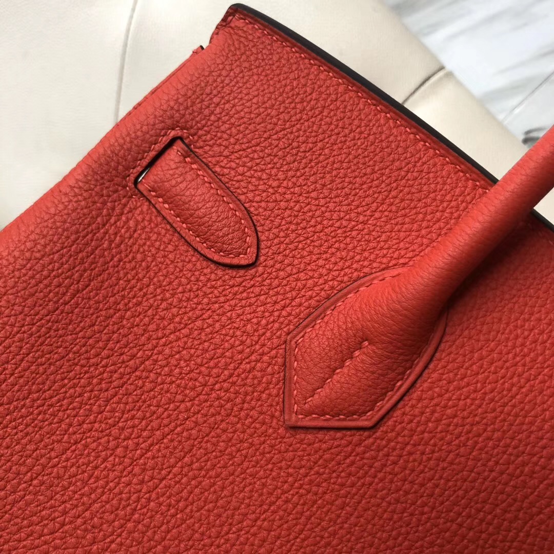 鉑金包新加坡官網 Singapore Hermes Birkin 30cm 新顏色 S3心紅色 Rose De Coeur