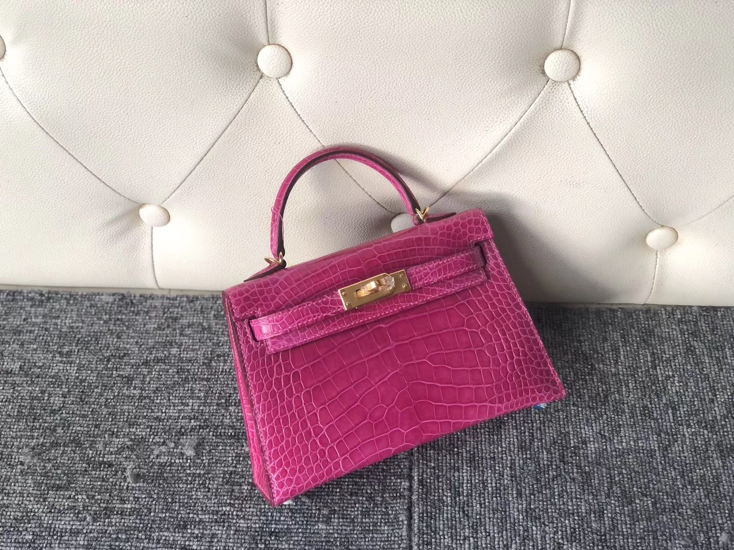 Taiwan Hermes Kelly Mini 2代 美洲鱷 1P鴨子藍Blue Colvert 6u新薄荷綠 CK67祖母綠