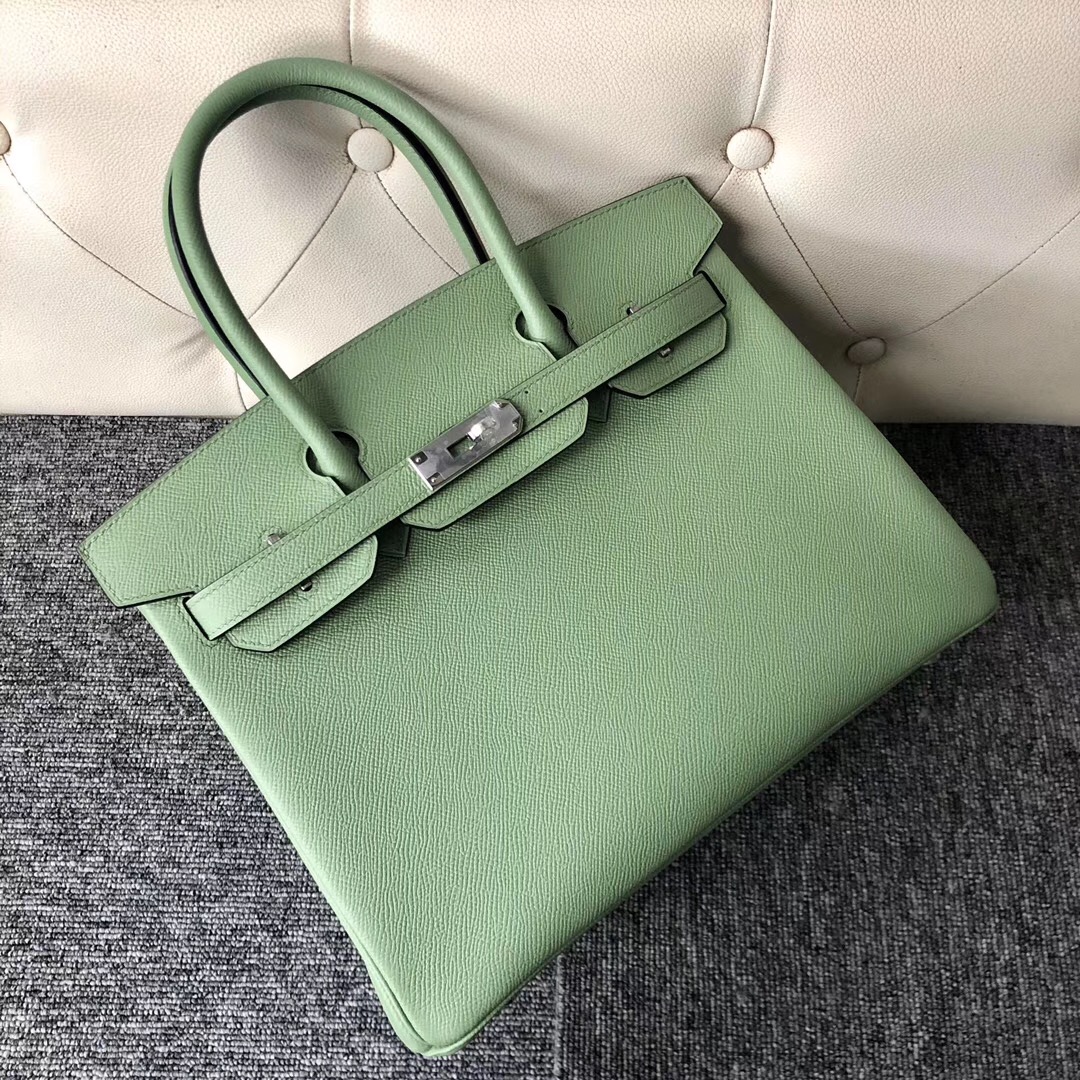 臺灣愛馬仕鉑金包30價格 Taiwan Hermes Birkin 30cm 3I牛油果綠 Vert Criquet 蟋蟀綠