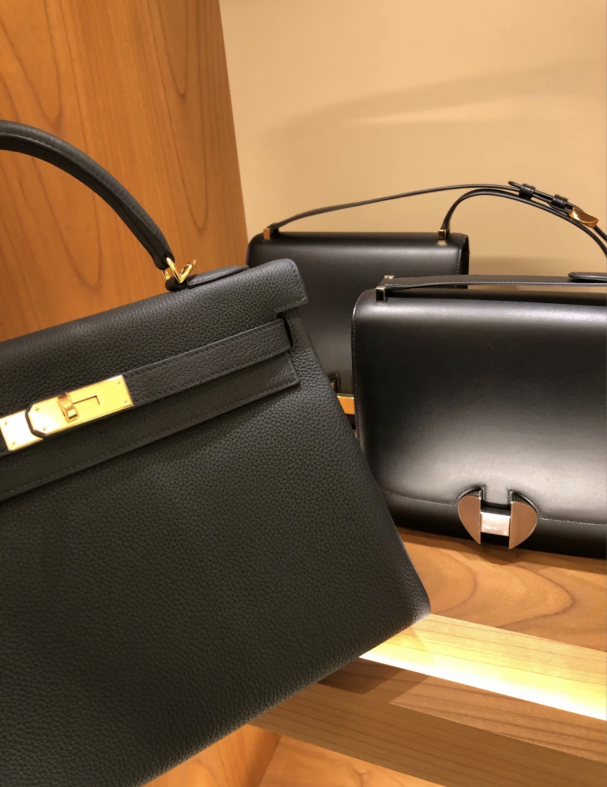 爱马仕凯莉包2020春夏新色 Hermes Kelly 32cm V0卢梭绿 vert rousseau togo皮