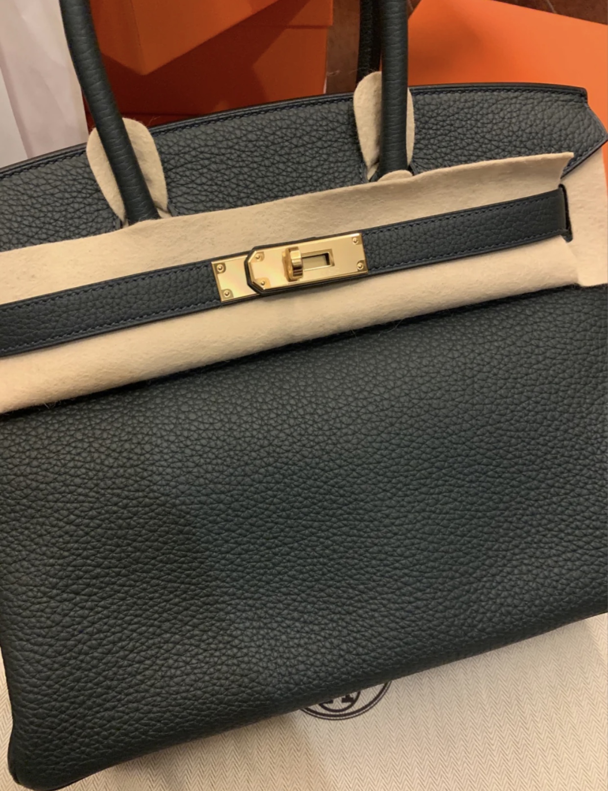 盧梭綠鉑金包圖片及價格 Hermes Birkin 30cm V0 盧梭綠 vert rousseau