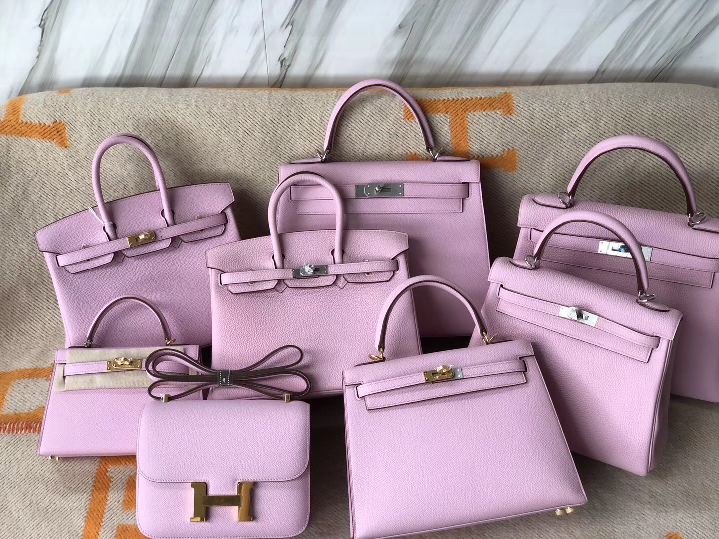 澳門望德堂區 Macao Hermes Birkin 25cm 30cm 大小對比圖 X9錦葵紫