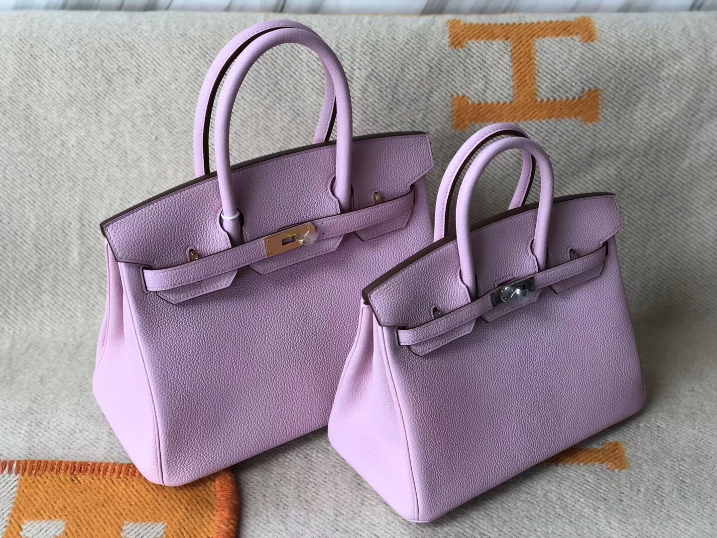 澳門望德堂區 Macao Hermes Birkin 25cm 30cm 大小對比圖 X9錦葵紫