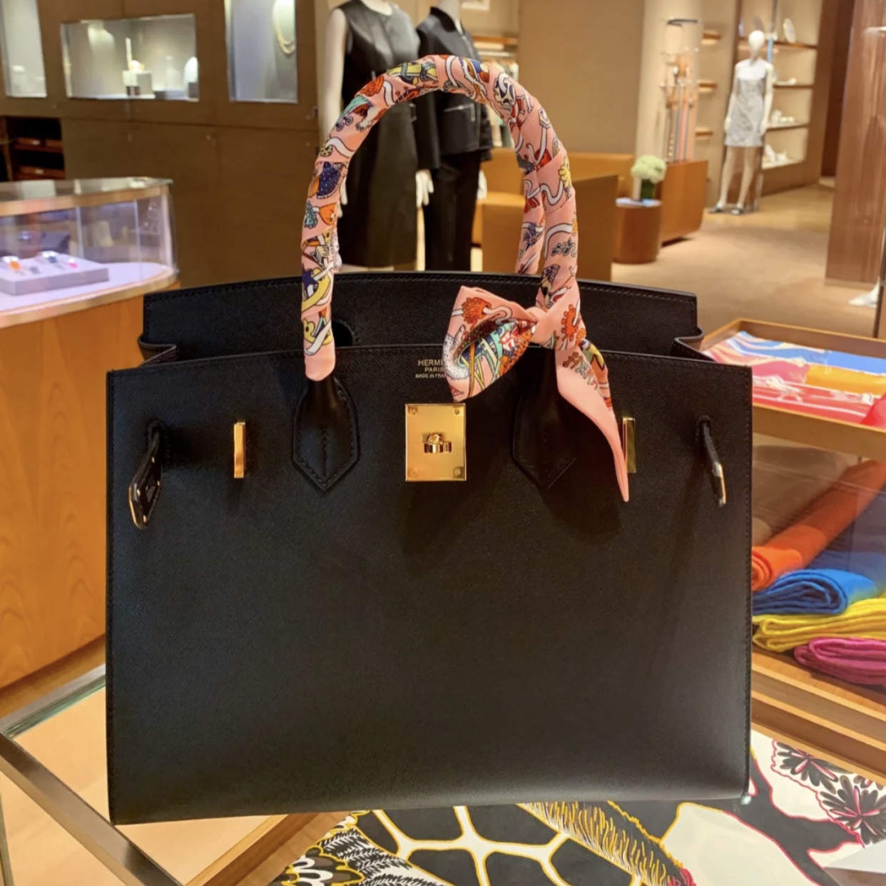 香港愛馬仕 外縫鉑金包 多少錢 Hermes Birkin 30cm Graine Monsieur