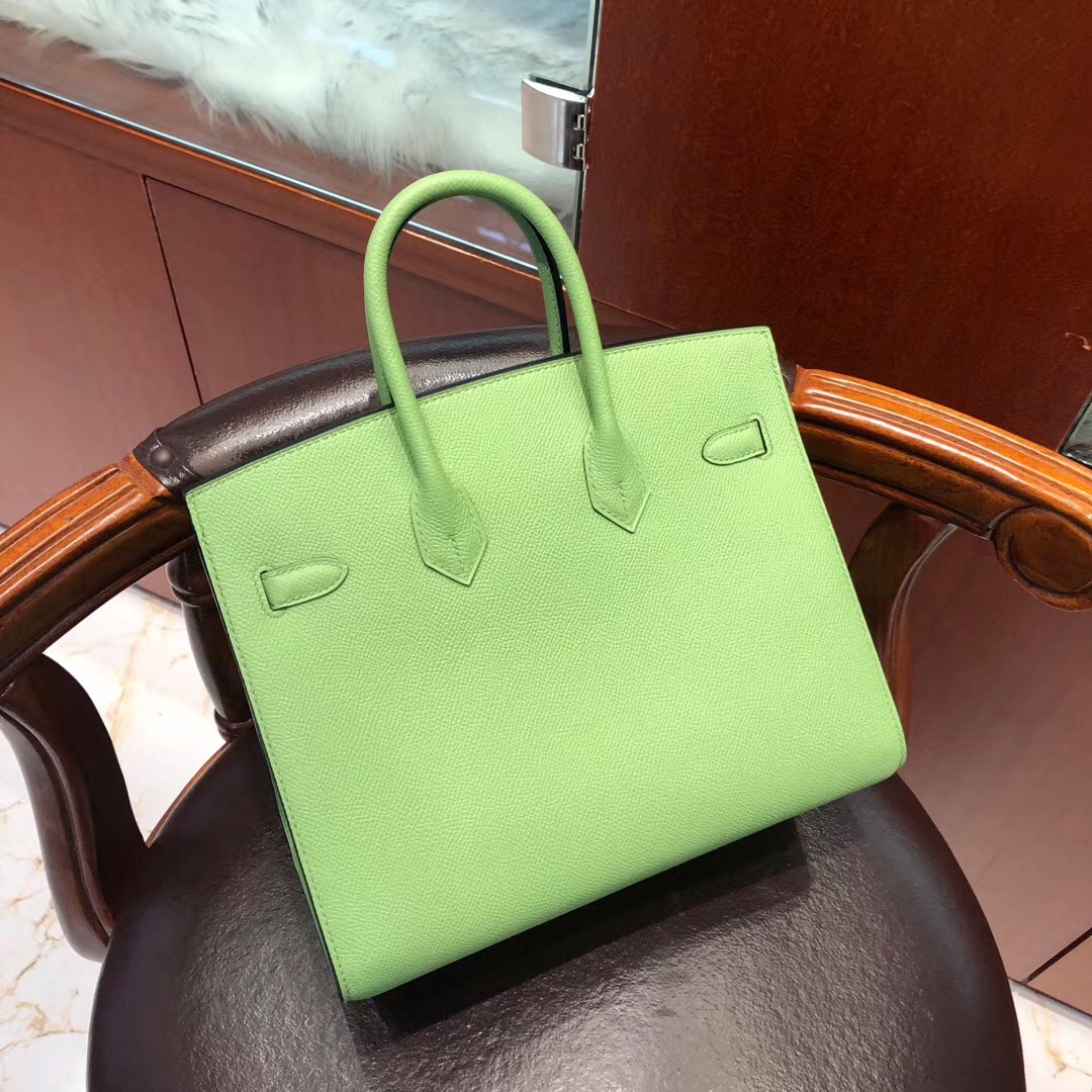 香港九龍半島 外縫鉑金包價格 Hermes Birkin 25cm 3I牛油果綠 Vert Criquet 蟋蟀綠