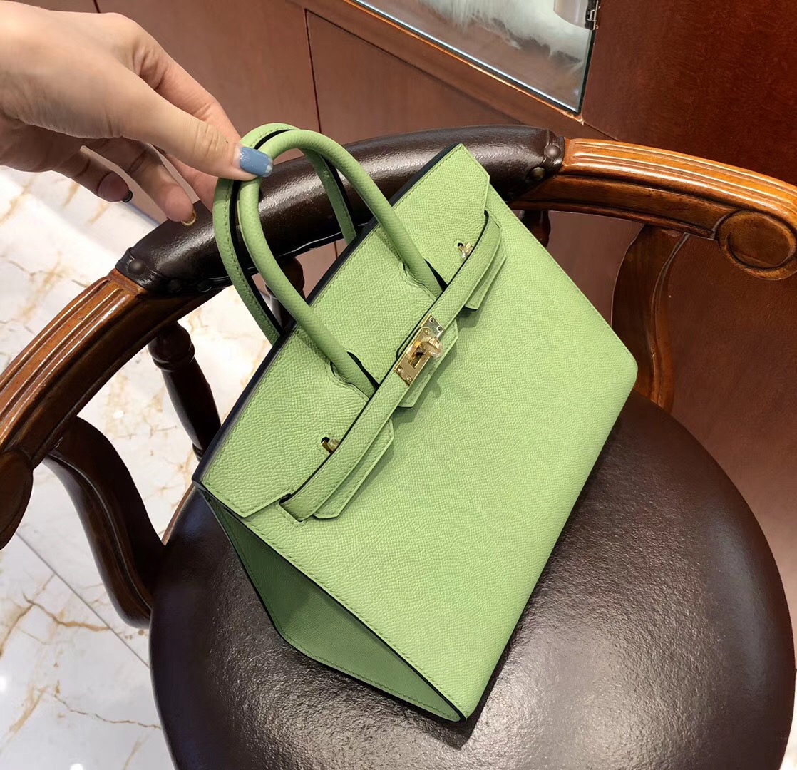 香港九龍半島 外縫鉑金包價格 Hermes Birkin 25cm 3I牛油果綠 Vert Criquet 蟋蟀綠