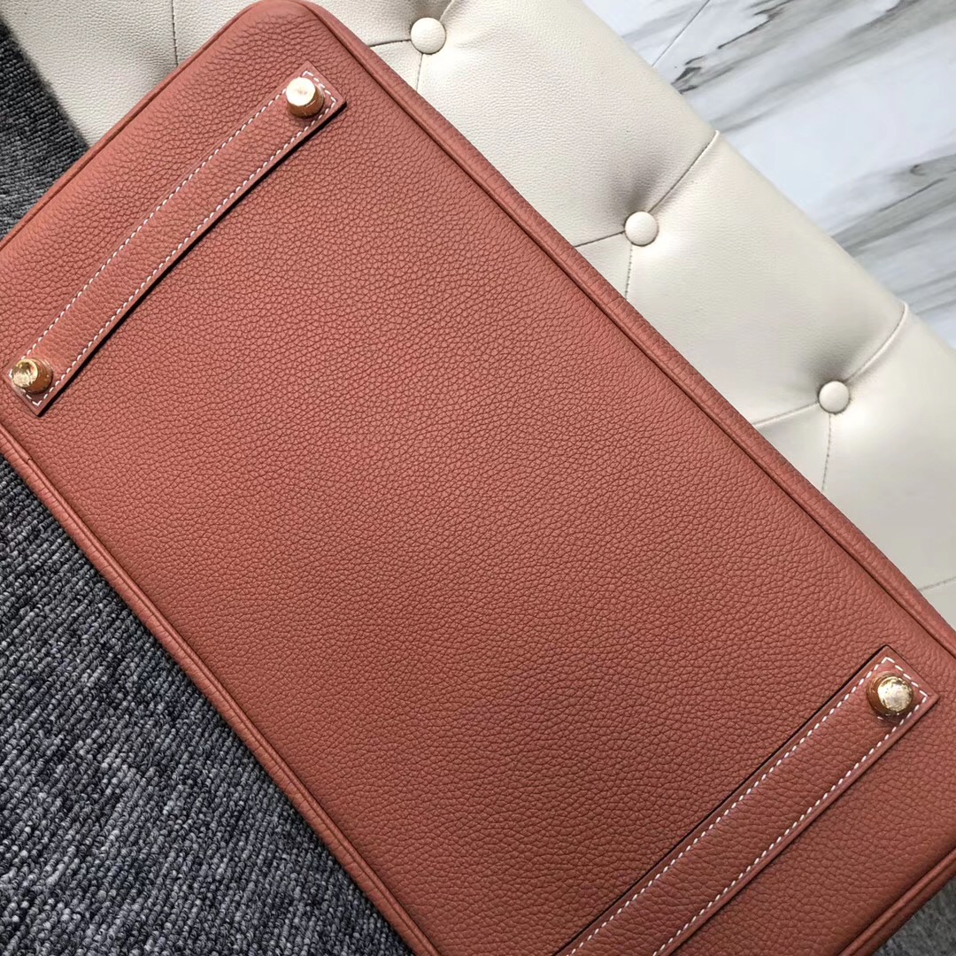 臺灣臺北市鉑金包35價格 Hermes Birkin 35cm togo 4E Sienna 楓葉棕