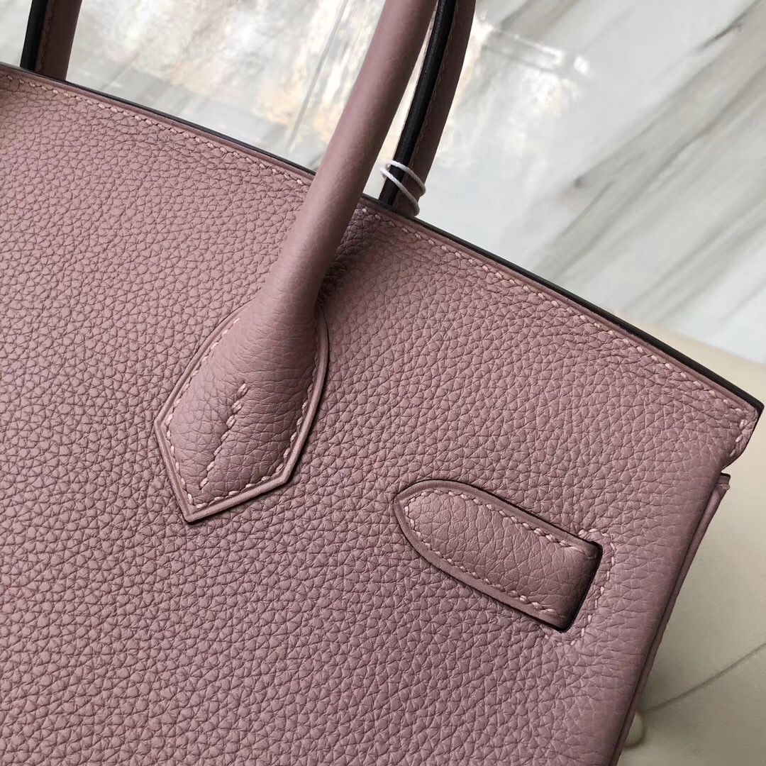 臺灣新北市愛馬仕鉑金包多少錢 Hermes Birkin 30cm 4W Glycine 紫藤粉